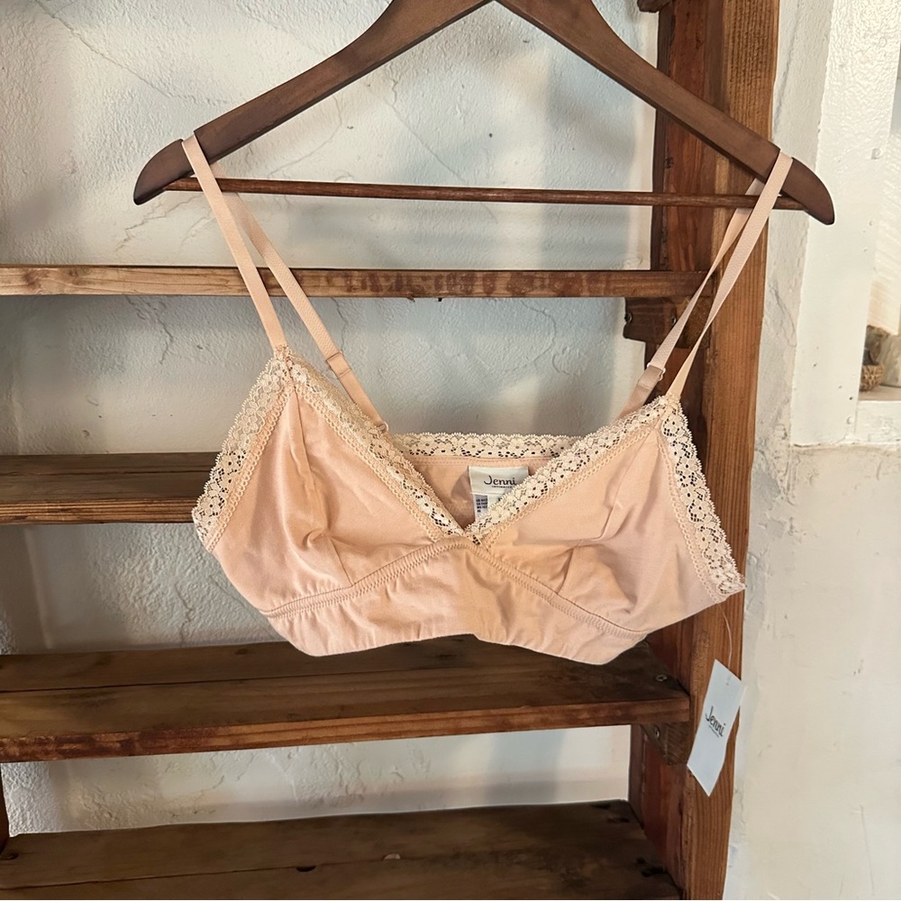 Pink Peach Lace Bralette
